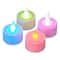 12 Packs: 4 ct. (48 total) Color Changing Flameless LED Tealights by Ashland®